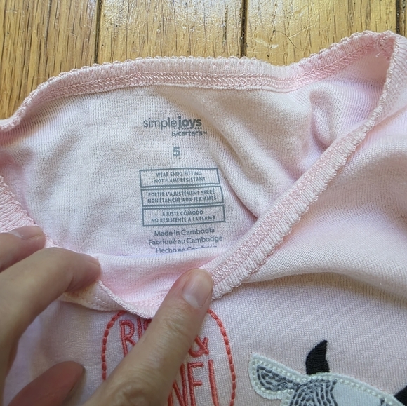 Simple Joys Pj Tops - Picture 5 of 6